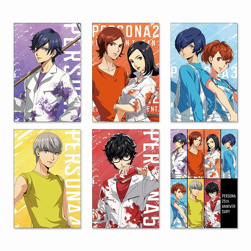 画像ギャラリー No.012のサムネイル画像 / 「ペルソナ」シリーズ25周年を記念した描き下ろしイラストのグッズが発売決定