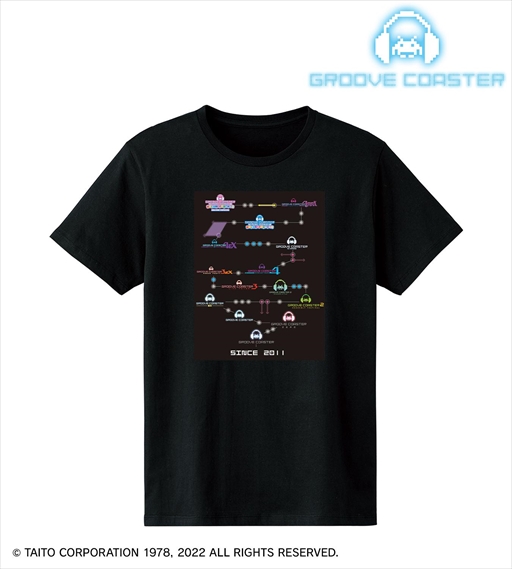 画像ギャラリー No.001のサムネイル画像 / 「グルーヴコースター」のTシャツ＆パーカーの予約受付がAMNIBUSでスタート