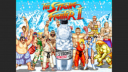 画像ギャラリー No.010のサムネイル画像 / 「ストリートファイターII」と,サントリーの“THE STRONG 天然水スパークリング”が驚きのコラボを発表。本格ARゲーム“ストロングファイター”が公開に