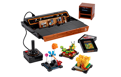 画像ギャラリー No.002のサムネイル画像 / レゴの新セット「Atari 2600」が8月1日に登場。付属のカートリッジを挿入可，ジョイスティックも“実物そっくり”に動かせる