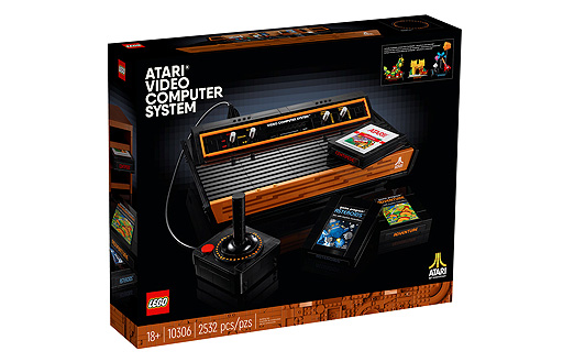 画像ギャラリー No.006のサムネイル画像 / レゴの新セット「Atari 2600」が8月1日に登場。付属のカートリッジを挿入可，ジョイスティックも“実物そっくり”に動かせる