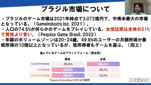 画像ギャラリー No.010のサムネイル画像 / ［CEDEC 2022］日本から遠いラテンアメリカのゲーム市場とは？　「中南米のゲーム産業・市場を深掘りする」聴講レポート