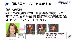 画像ギャラリー No.026のサムネイル画像 / ［CEDEC 2022］プリ機の“盛れる”はどのように実現しているのか。フリューのセッション「誰が写っても間違いなく"盛れる"、理想の写真を実現する画像処理技術」