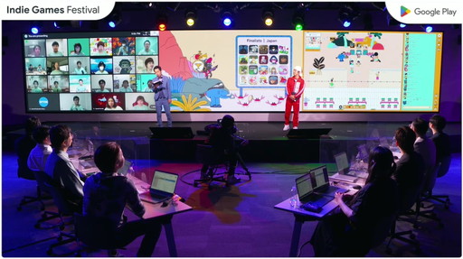画像ギャラリー No.001のサムネイル画像 / 「Google Play Indie Games Festival 2022」セレモニーをレポート。トップ3&特別賞をダブル受賞したインディゲームも