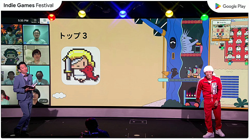 画像ギャラリー No.026のサムネイル画像 / 「Google Play Indie Games Festival 2022」セレモニーをレポート。トップ3&特別賞をダブル受賞したインディゲームも