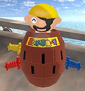 画像ギャラリー No.012のサムネイル画像 / 仮想空間で遊ぶ「メタバース 黒ひげ危機一発」が本日登場。メタバースプラットフォーム・cluster上で展開される,玩具を遊ぶ新ワールド