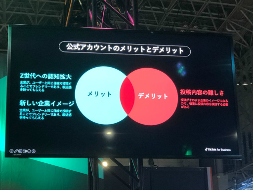 画像ギャラリー No.007のサムネイル画像 / ［TGS2022］セガはどのようにTikTokを活用しているのか。TikTokのメリット，デメリットとは。担当者が明かすセッションレポート