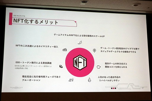 画像ギャラリー No.006のサムネイル画像 / ［TGS2022］「PolcaFantasy」を展開するFantasy TechがブロックチェーンやNFTの将来性などを述べたセッションをレポート