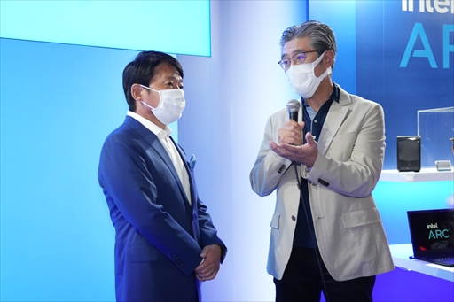 画像ギャラリー No.004のサムネイル画像 / インテル鈴木国正社長とカプコン辻本春弘社長がPCゲーム市場拡大への期待や展望を語る。トップ対談の模様を紹介