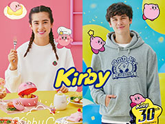 GU，「星のカービィ」コラボアイテムを10月上旬より販売へ。“カービィカフェ”などをテーマにしたラインナップ