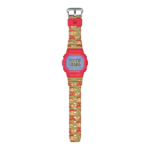 画像ギャラリー No.003のサムネイル画像 / G-SHOCKの「スーパーマリオブラザーズ」コラボモデル発表。“マリオ”らしい遊び心満載のカラーとデザインを採用した一品