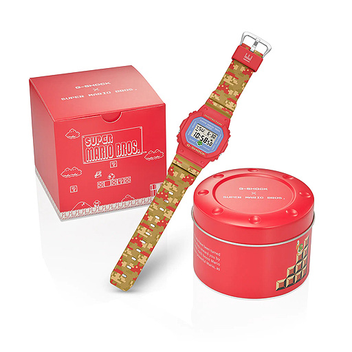 画像ギャラリー No.008のサムネイル画像 / G-SHOCKの「スーパーマリオブラザーズ」コラボモデル発表。“マリオ”らしい遊び心満載のカラーとデザインを採用した一品