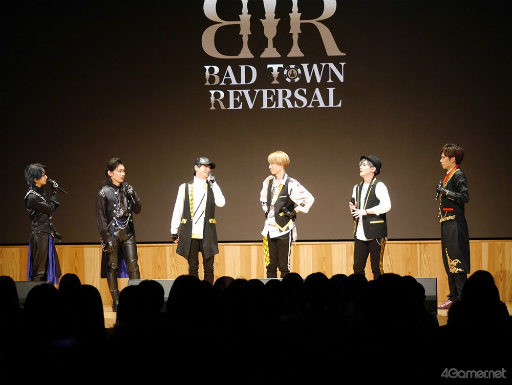 画像ギャラリー No.002のサムネイル画像 / カジノ×ライブ×男性キャラクターの音楽プロジェクト「BAD TOWN REVERSAL」。ダークで熱いパフォーマンスで魅せた,AGF2022のステージイベントをレポート!