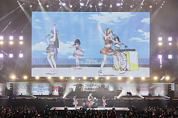 画像ギャラリー No.004のサムネイル画像 / ブシロード15周年記念ライブをレポート。Poppin'Partyやミルキィホームズなど,総勢19組のアーティストが集結! ドーム会場は大歓声に包まれた
