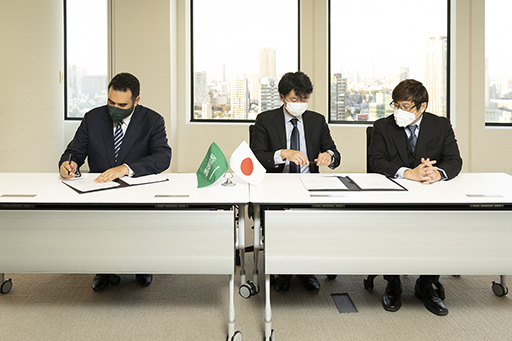 画像ギャラリー No.004のサムネイル画像 / JOGAとサウジアラビアeスポーツ連盟がMOU（基本合意書）を締結ーーー両国のクリエイターが協力して，さまざまなIPを生み出せるようにしたい