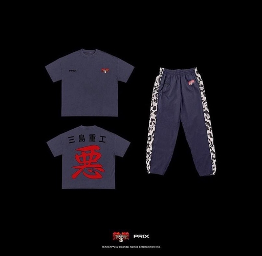 画像ギャラリー No.002のサムネイル画像 / 「鉄拳3」のアパレルグッズ,2023年にPrix Workshopで販売に。JPY決済にも対応