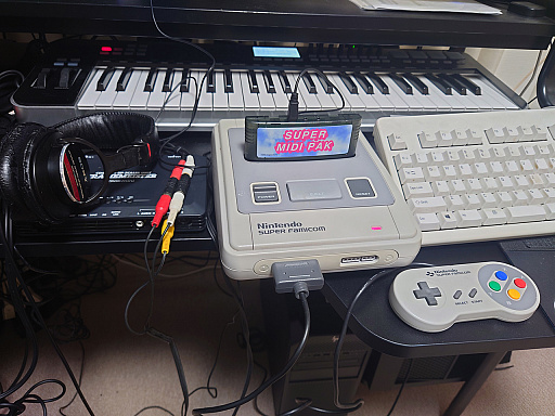 画像ギャラリー No.009のサムネイル画像 / スーパーファミコン音源をMIDIで鳴らせる「Super MIDI Pak」で,COSIOが“思い出のゲームサウンド”に挑む!