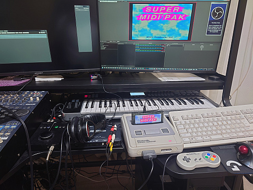 画像ギャラリー No.010のサムネイル画像 / スーパーファミコン音源をMIDIで鳴らせる「Super MIDI Pak」で,COSIOが“思い出のゲームサウンド”に挑む!