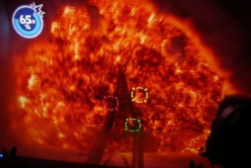 画像ギャラリー No.009のサムネイル画像 / ［JAEPO2023］トロッコに乗って遺跡を爆走するXR（クロスリアリティ）アトラクション「トレジャーエクスプローラー」をプレイしてきた