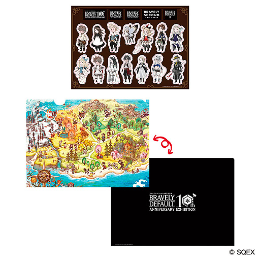 画像ギャラリー No.005のサムネイル画像 / 「ブレイブリーデフォルト10周年記念展 POP UP STORE 渋谷」，渋谷ロフトで3月4日から19日まで開催へ