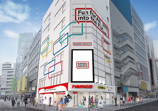 画像ギャラリー No.001のサムネイル画像 / バンダイナムコが初めて秋葉原にゲームセンターを出店。アミューズメント施設「namco秋葉原店」,3月1日にオープン