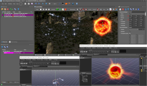 画像ギャラリー No.002のサムネイル画像 / スパークとトライエースがVFX制作ツール「SPARK GEAR」の利用に関する包括契約を締結