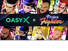 Oasys初のNFTプロジェクト「OASYX」が「バーチャファイター」3作品とコラボ。コラボ版NFTは3月中に配布，キャラの公開（リビール）は4月