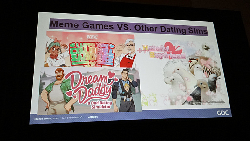 画像ギャラリー No.014のサムネイル画像 / ［GDC 2023］海外における乙女ゲームのシナリオ制作技法とは。SurviosのRobertson氏による圧倒的な熱量を持った講演をレポート
