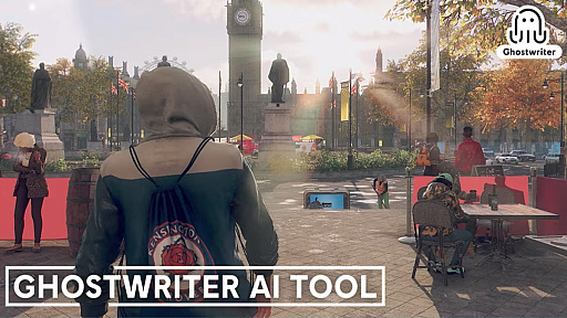 画像ギャラリー No.002のサムネイル画像 / ［GDC 2023］脚本執筆の補助を行うAIツール「Ghostwriter」で，NPCのセリフが豊かになる？