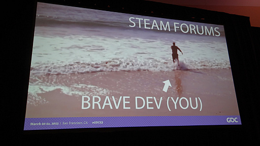 画像ギャラリー No.017のサムネイル画像 / ［GDC 2023］Steamにおける「低評価」レビューを事前に食い止めるには。フォーラムの活用法を示唆する講演をレポート