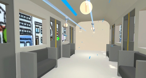 画像ギャラリー No.010のサムネイル画像 / 野田ゲーがまさかのVR化。おなじみ「つり革」や新作「アテンド速すぎくん」などを楽しめる“VR野田ゲーランド in バーチャルやぶ”,本日オープン