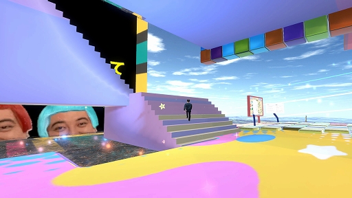 画像ギャラリー No.012のサムネイル画像 / 野田ゲーがまさかのVR化。おなじみ「つり革」や新作「アテンド速すぎくん」などを楽しめる“VR野田ゲーランド in バーチャルやぶ”,本日オープン