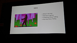 画像ギャラリー No.018のサムネイル画像 / ［GDC 2023］文化としてのヒップホップをいかにしてゲーム内部で“語る”のか。「パラッパラッパー」「Undertale」の話も出た講演をレポート