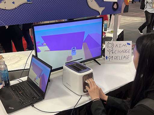 画像ギャラリー No.014のサムネイル画像 / ［GDC 2023］独創的なコントローラを使ったゲームが展示されたalt.ctrl.GDCと，それらの作品の背景が語られた講演の模様を，あわせて紹介