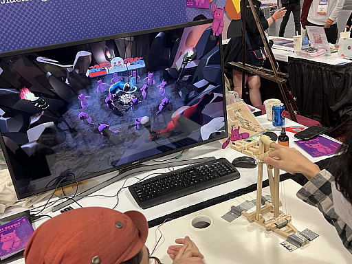 画像ギャラリー No.015のサムネイル画像 / ［GDC 2023］独創的なコントローラを使ったゲームが展示されたalt.ctrl.GDCと，それらの作品の背景が語られた講演の模様を，あわせて紹介