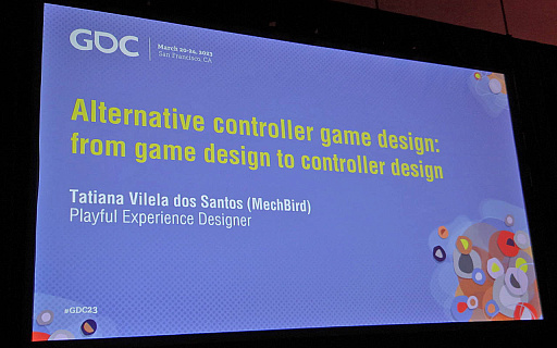 画像ギャラリー No.026のサムネイル画像 / ［GDC 2023］独創的なコントローラを使ったゲームが展示されたalt.ctrl.GDCと，それらの作品の背景が語られた講演の模様を，あわせて紹介