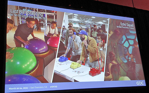 画像ギャラリー No.036のサムネイル画像 / ［GDC 2023］独創的なコントローラを使ったゲームが展示されたalt.ctrl.GDCと，それらの作品の背景が語られた講演の模様を，あわせて紹介