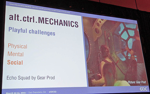 画像ギャラリー No.039のサムネイル画像 / ［GDC 2023］独創的なコントローラを使ったゲームが展示されたalt.ctrl.GDCと，それらの作品の背景が語られた講演の模様を，あわせて紹介