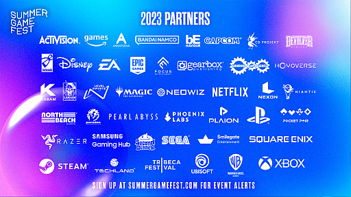 画像ギャラリー No.003のサムネイル画像 / 中止が発表されたE3に代わって注目される「Summer Game Fest 2023」,有観客イベントを日本時間6月9日に開催。チケットの販売開始