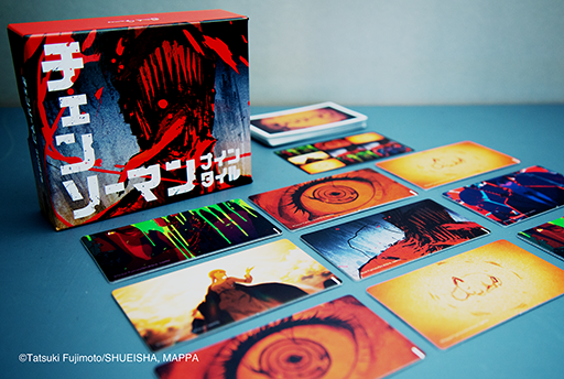 画像ギャラリー No.008のサムネイル画像 / ボードゲーム「チェンソーマン ナインタイル」,一般販売を5月26日に開始。アニメ“チェンソーマン”の世界観を楽しめる
