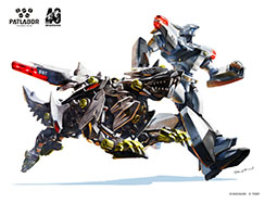 画像ギャラリー No.008のサムネイル画像 / 「ゾイド」,40周年記念商品“AZ-03 ムラサメライガー”を2024年1月下旬に発売。北斗の拳やパトレイバー,白上フブキとのコラボも明らかに