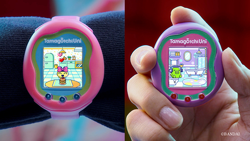 画像ギャラリー No.004のサムネイル画像 / たまごっち最新機種「Tamagotchi Uni」,TVCMを商品公式サイトとSNSにて先行公開。チャーリー・ダミリオさんとケミオさんが出演