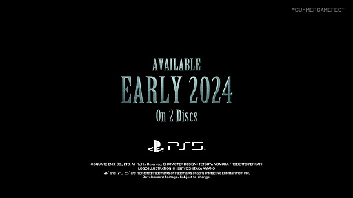 画像ギャラリー No.002のサムネイル画像 / 「FINAL FANTASY VII REBIRTH」は2024年初頭にPS5で発売。フィールド探索や戦闘シーンを収めたムービーも公開