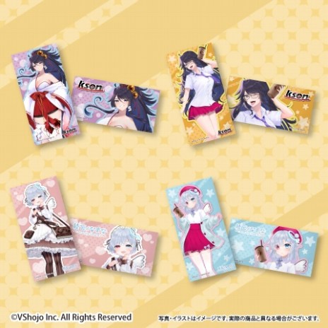 画像ギャラリー No.007のサムネイル画像 / VTuber2人がGiGOとコラボ。「kson×飴宮なずな」キャンペーンが6月23日から開催，限定プライズ景品が登場