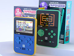 タイトー/カプコンのゲームを10本以上収録した「Super Pocket」の予約が欧州＆北米でスタート。Evercade互換でカートリッジを利用可能