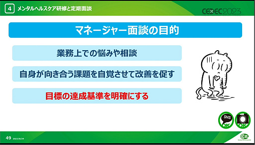 画像ギャラリー No.027のサムネイル画像 / ［CEDEC 2023］メンタル不調に必要なのは，周囲の理解と助け。サイバーコネクトツーの社員が休職から復帰し，エッセイ漫画を描くまでの道のり
