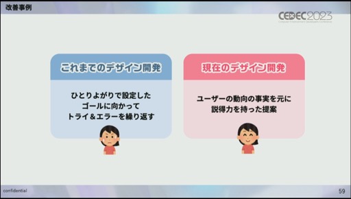 画像ギャラリー No.037のサムネイル画像 / ［CEDEC 2023］必要なのは明確な共通認識とそれを実現する環境作り。「Z世代に刺さる可愛さと使いやすさを両立したプリントシール機のゲームデザイン制作」聴講レポート