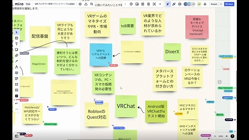 画像ギャラリー No.010のサムネイル画像 / ［CEDEC 2023］VR開発についてのあらゆる話題を議論。「VRプロダクト開発ラウンドテーブル2023」レポート