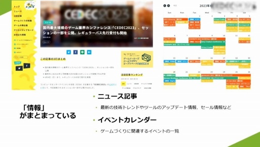 画像ギャラリー No.037のサムネイル画像 / ［CEDEC 2023］プロのゲーム開発者への架け橋になりたい。開発会社がWebメディアを立ち上げた理由