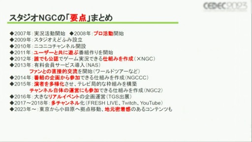 画像ギャラリー No.004のサムネイル画像 / ［CEDEC 2023］ゲーム実況の歴史や価値，業界に与える影響とは？　さまざまな事例を通じて得られた「ゲーム実況の可能性」